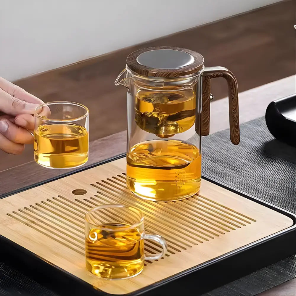 PuraBloom - Glass Infuser Teapot