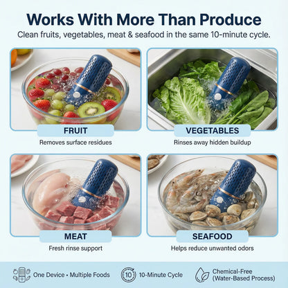 Purify Fruit and Vegetable Pesticide with FreshGuard