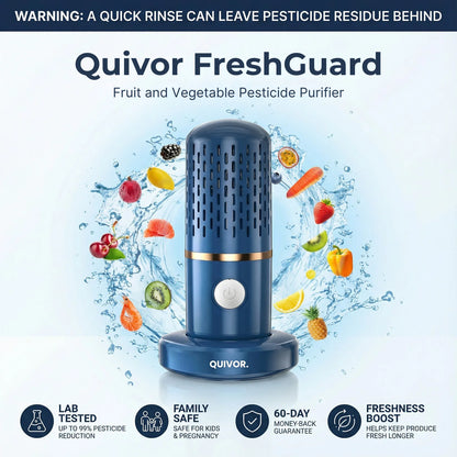 Purify Fruit and Vegetable Pesticide with FreshGuard