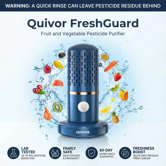 Purify Fruit and Vegetable Pesticide with FreshGuard