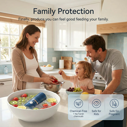 Purify Fruit and Vegetable Pesticide with FreshGuard