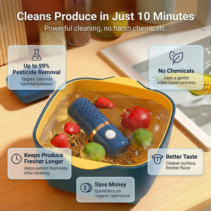 Purify Fruit and Vegetable Pesticide with FreshGuard