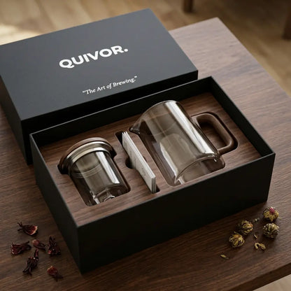 PuraBloom - Glass Infuser Teapot