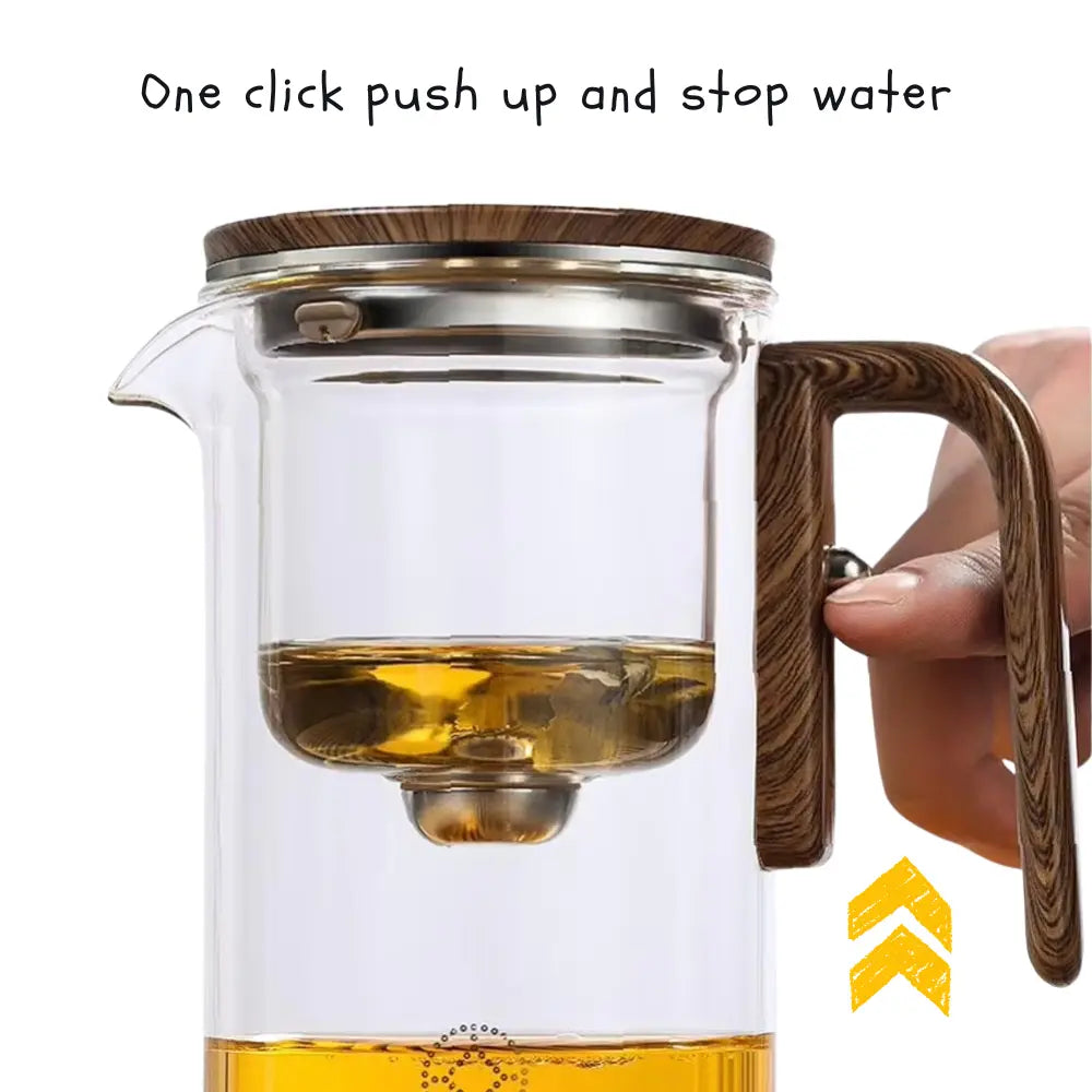 PuraBloom - Glass Infuser Teapot