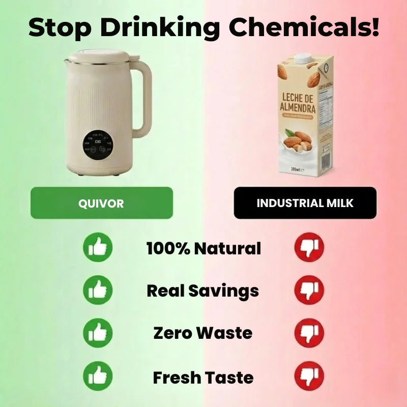 [Holiday Bundle] Quivor – The 8-in-1 Multifunction Nut Milk & Juice Maker