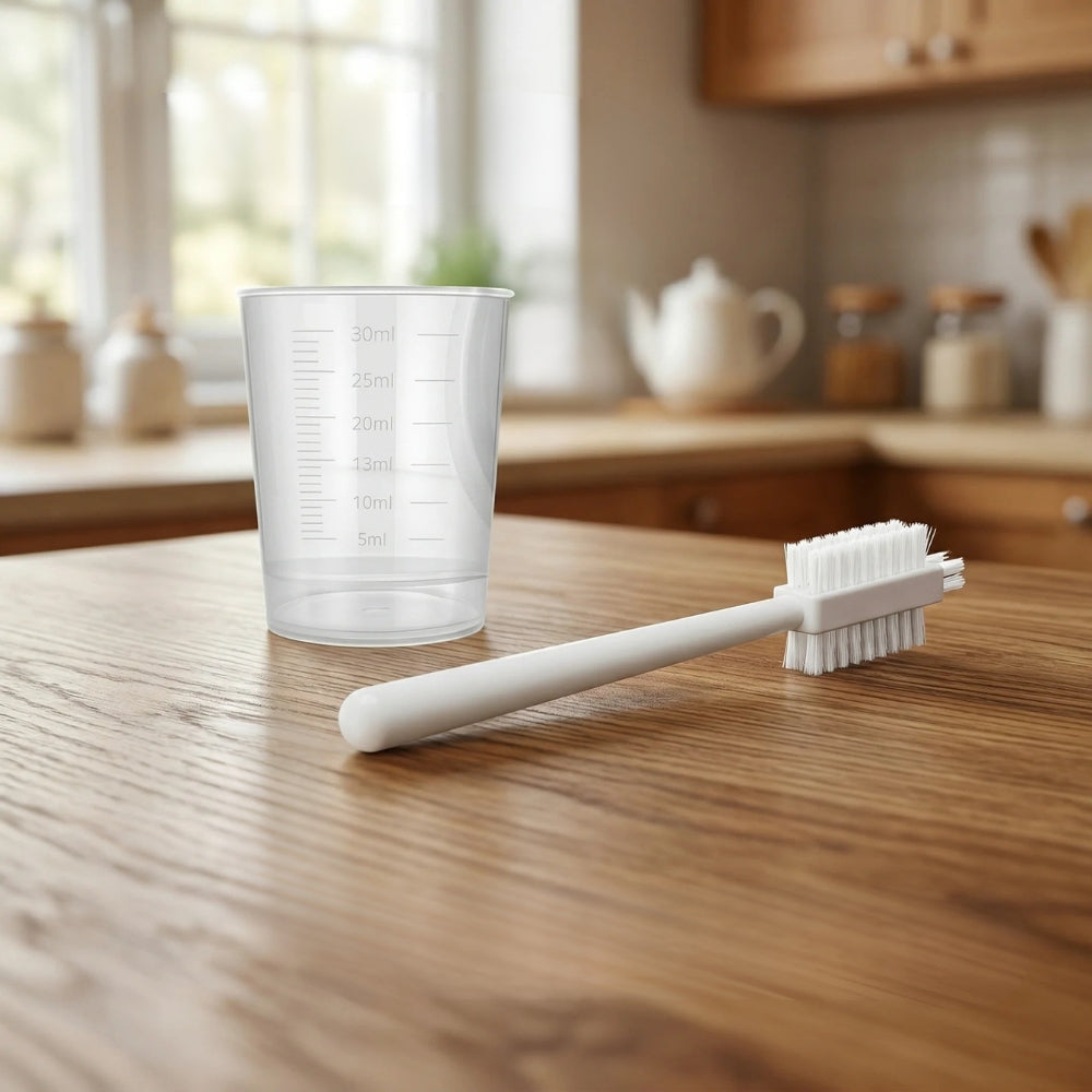 Measurable Cup + Cleaning Brush